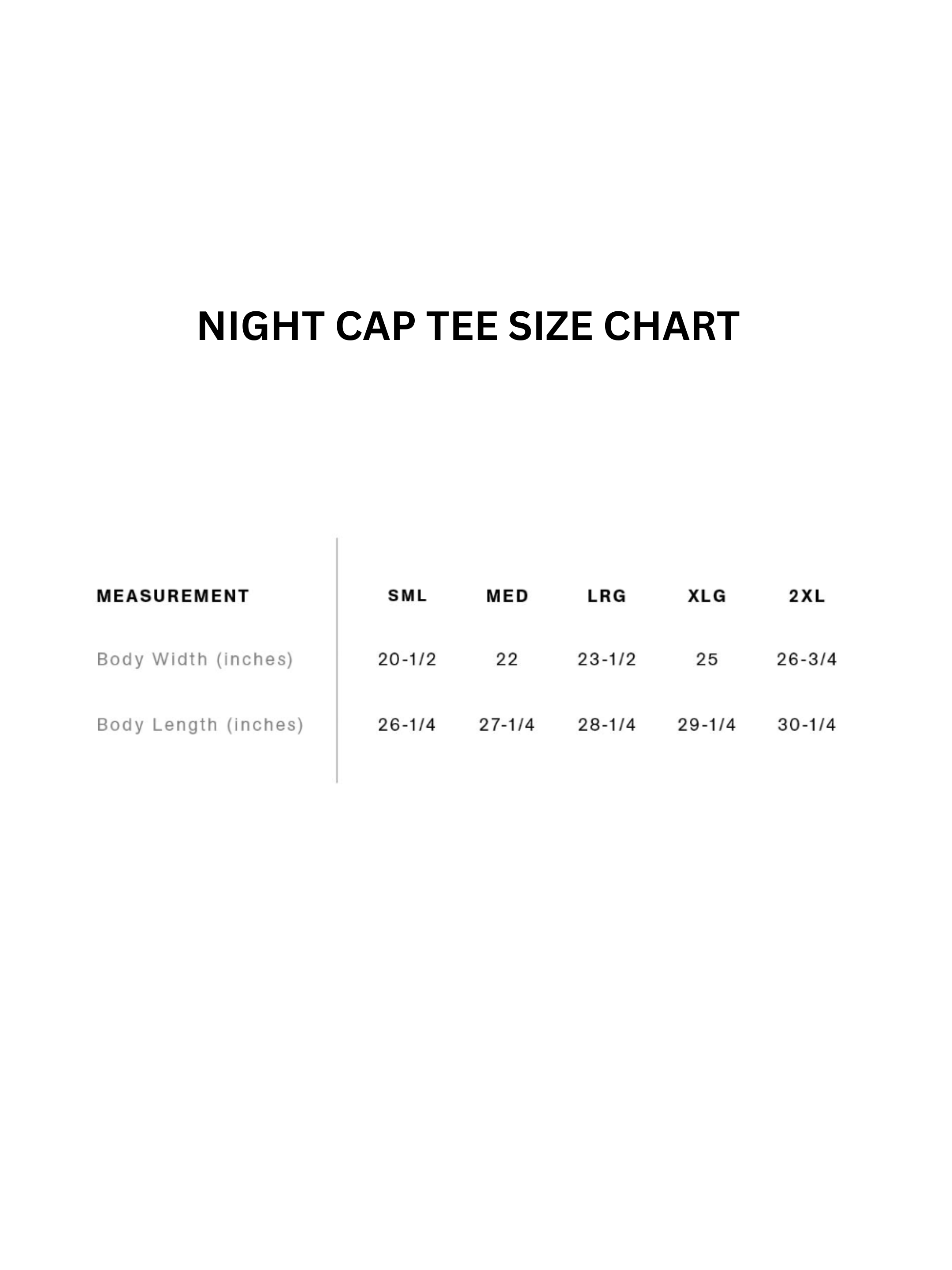 Night Cap Embroidered Tee (White)