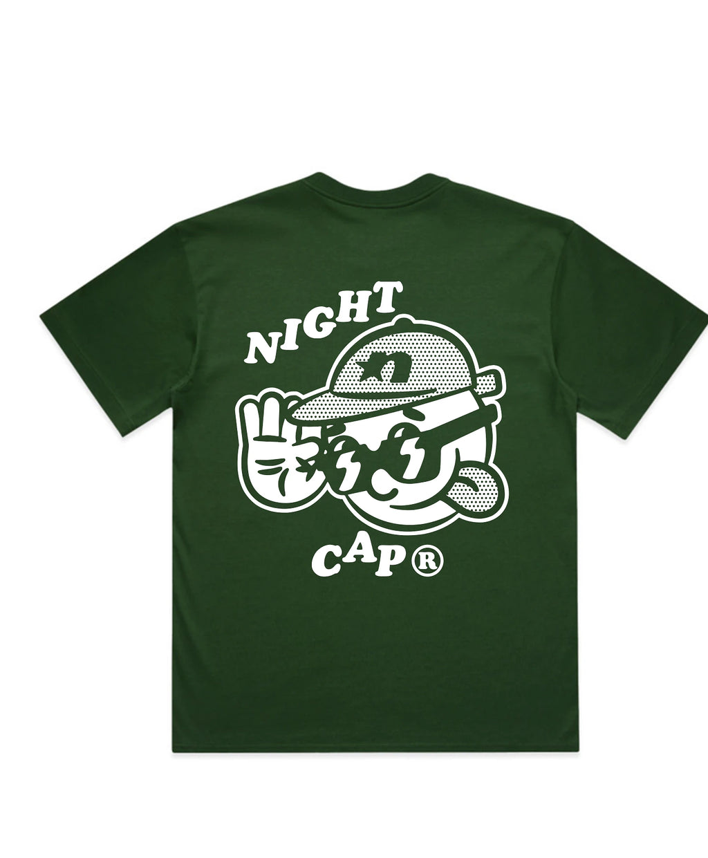 Night Cap Signature Tee (Forest Green)