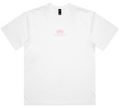 Night Cap Embroidered Tee (White)